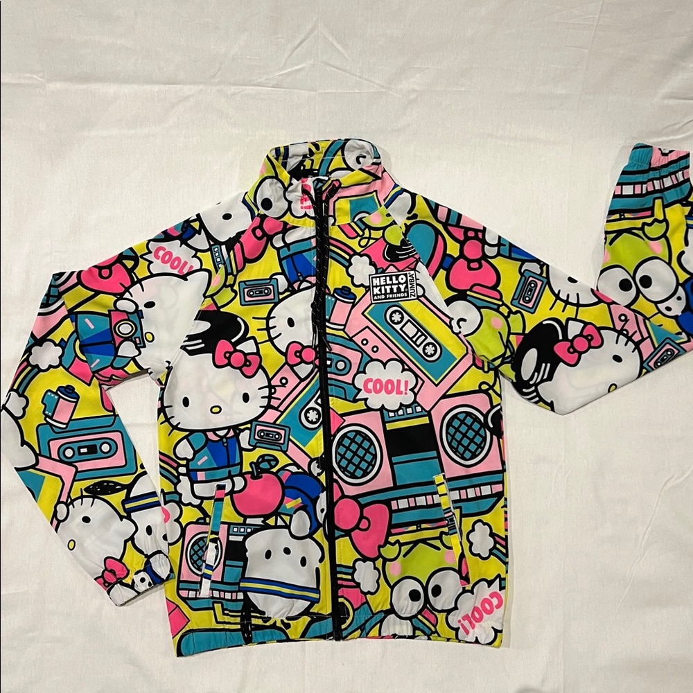 Zumba Fitness Multicolor Hello Kitty Jacket
